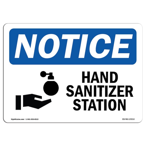 Signmission OSHA Sign, Gown And Mask Required, 14in X 10in Peel And Stick Wall Graphic, 10" W, 14" H, Portrait OS-NS-RD-1014-V-13158 - main